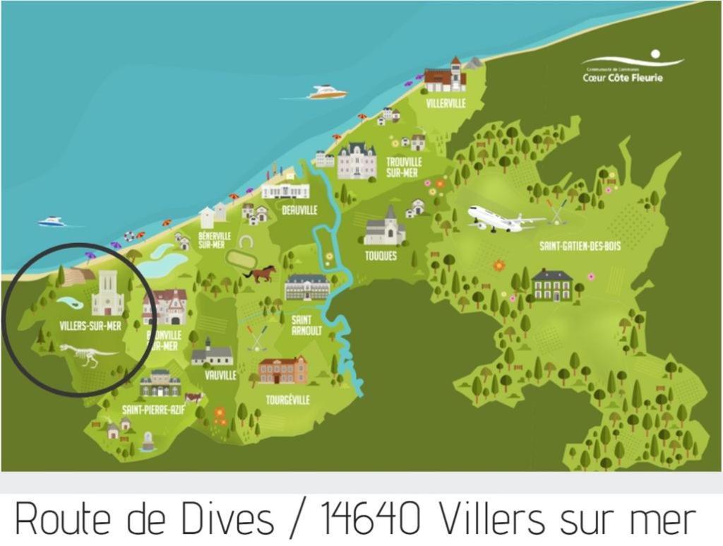 L'Eden Parc Apartment Villers-sur-Mer Ngoại thất bức ảnh